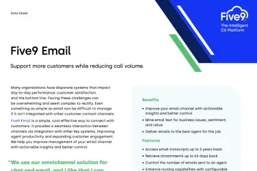Five9 Email
