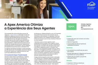 A Apex America Otimiza a Experiência dos Seus Agentes