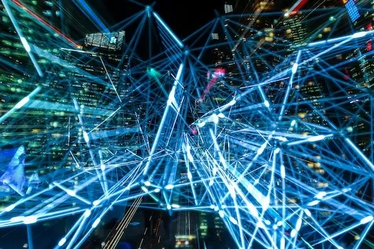 Computer Connections with Lights