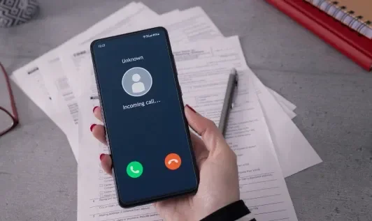 Unknown Caller on Phone