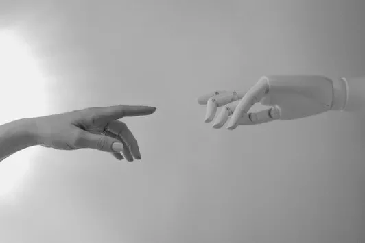 Fingers touching
