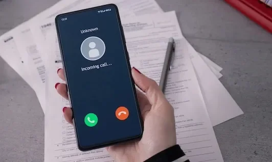 Person Calling on Phone