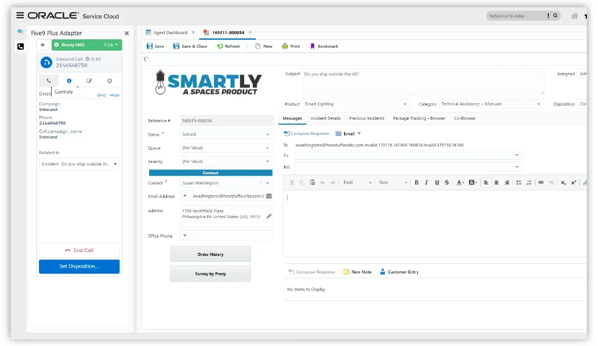 Oracle Service Cloud