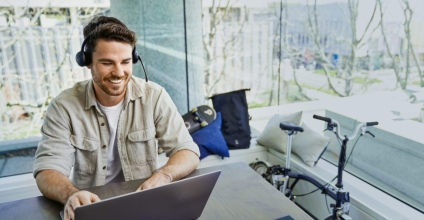 Man at Desk
